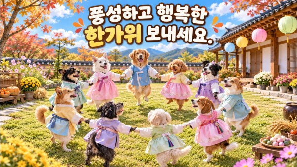 풍성하고 행복한 한가위 되세요